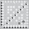 Creative Grids Quilt Ruler 10-1/2in x 10-1/2in Square – CGR10