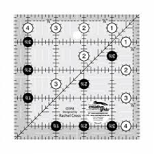 Creative Grids Quilt Ruler 4-1/2in x 4-1/2in Square – CGR4