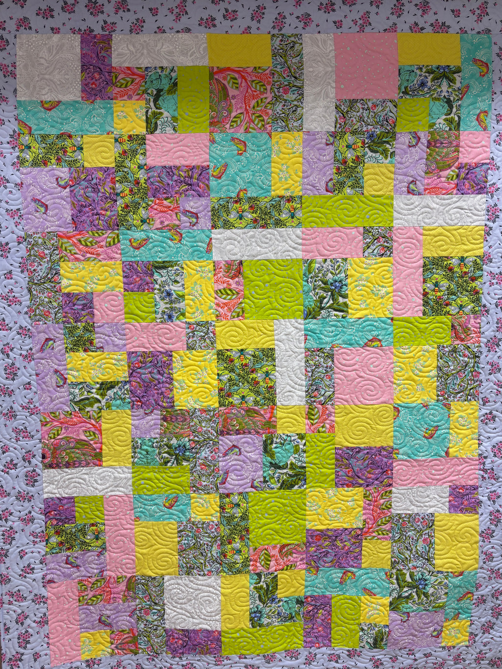 Tula Pink Yellow Brick Road Quilt Kit