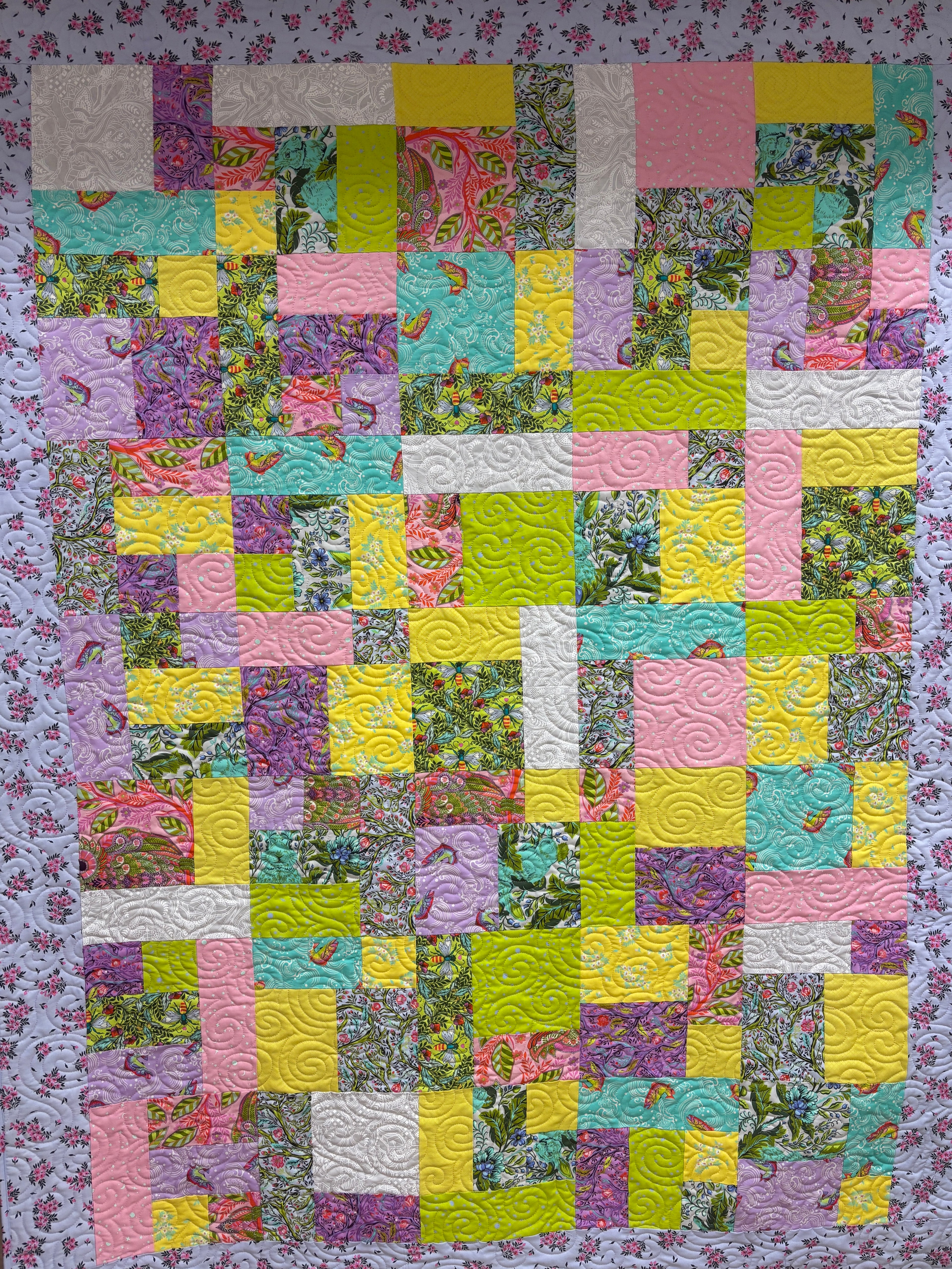 Tula Pink Yellow Brick Road Quilt Kit