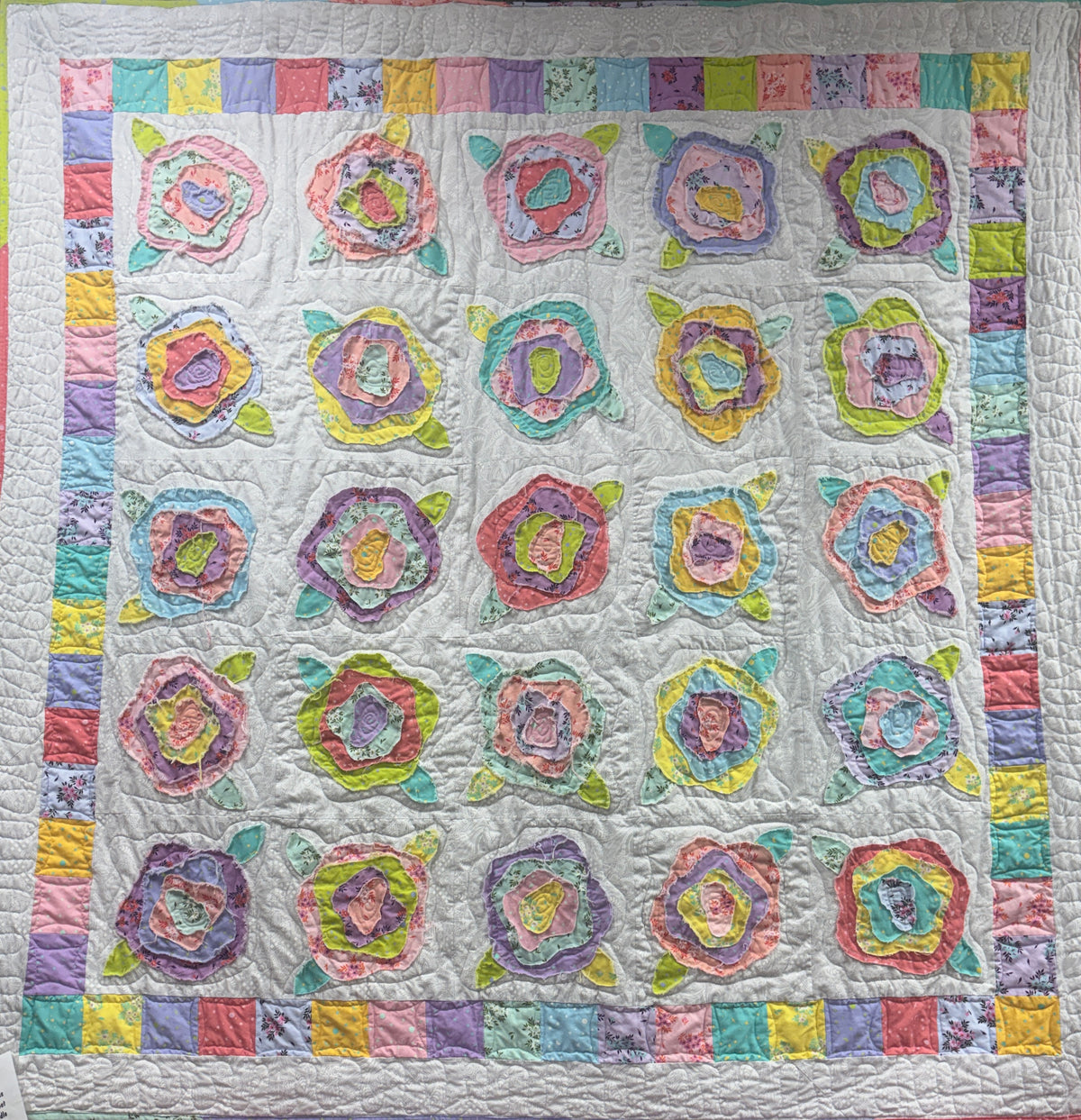 French Roses Quilt Kit