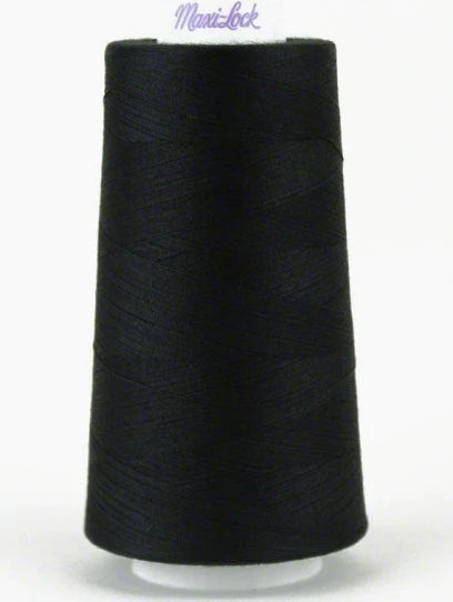 Maxi-Lock Serger Thread 50wt 3000 yds – Black