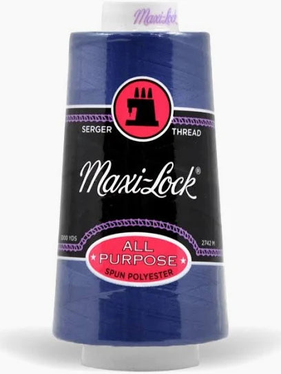 Maxi-Lock Serger Thread 50wt 3000 yds – Blue