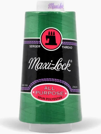 Maxi-Lock Serger Thread 50wt 3000 yds – Emerald