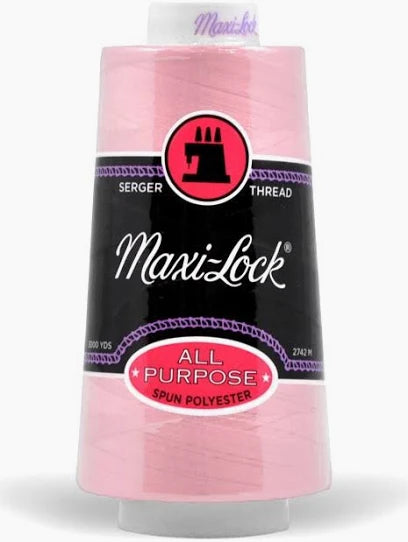 Maxi-Lock Serger Thread 50wt 3000 yds – Medium Pink