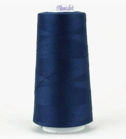 Maxi-Lock Serger Thread 50wt 3000 yds – Navy