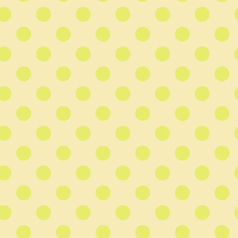 Tula Pink Neon True Colors Pom Pom - Moonbeam 1/2 yd