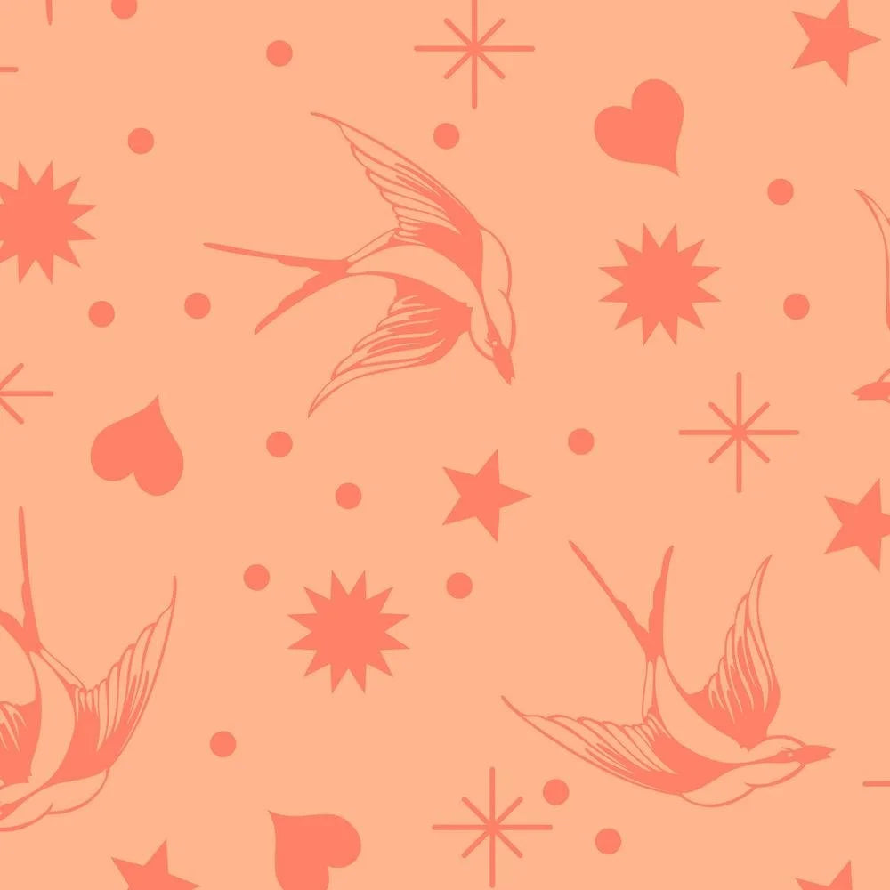 Tula Pink Neon True Colors Fairy Flakes - Lunar 1/2 yd
