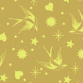 Tula Pink Neon True Colors Fairy Flakes - Moonbeam 1/2 yd