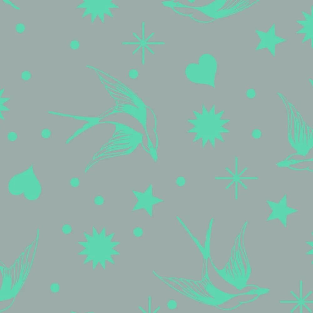 Tula Pink Neon True Colors Fairy Flakes - Spirit 1/2 yd