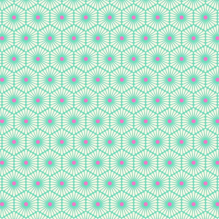 Tula Pink Besties Daisy Chain - Meadow 1/2 yd