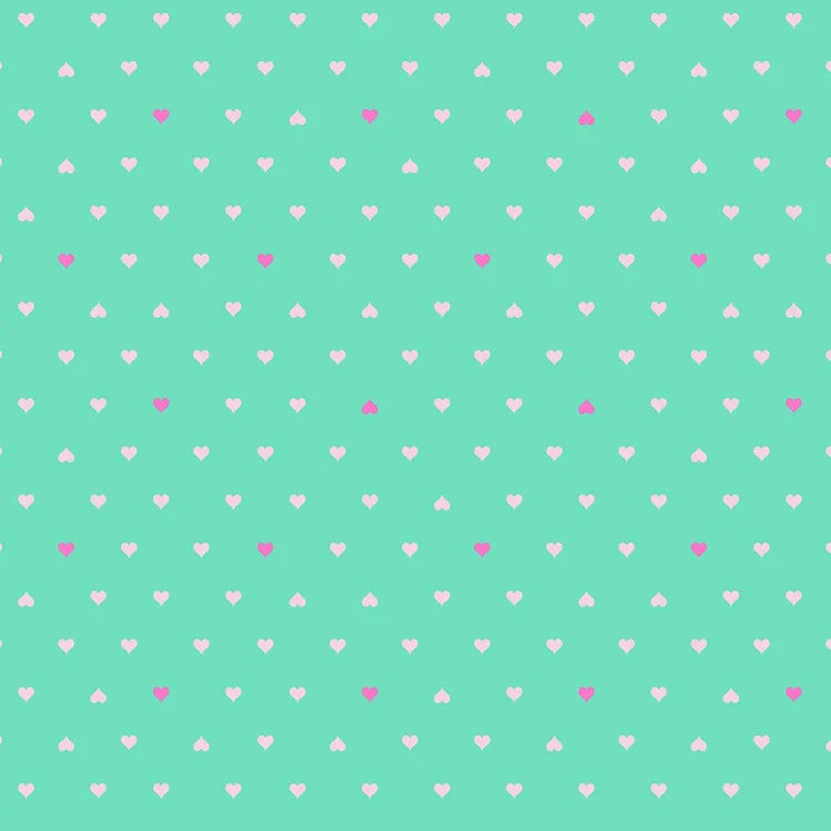Tula Pink Besties Unconditional Love - Meadow 1/2 yd