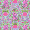 Tula Pink ROAR! Tree Rex - Mist 1/2 yd