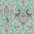 Tula Pink ROAR! Gift Rapt - Mint 1/2 yd