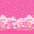 Tula Pink ROAR! Meteor Shower - Blush 1/2 yd