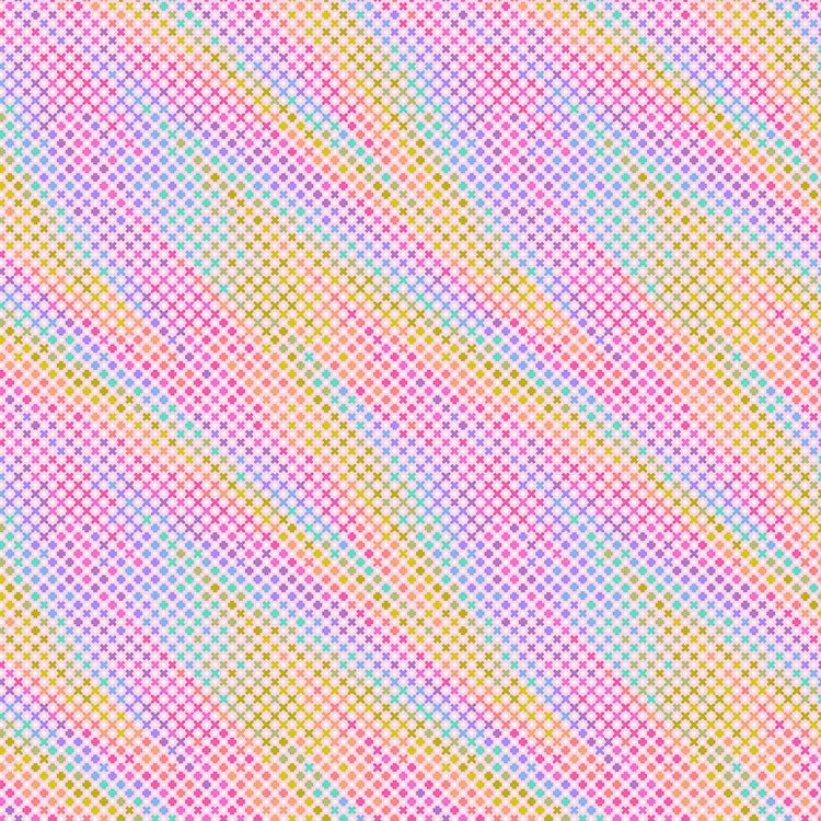 Tula Pink ROAR! Northern Lights - Blush 1/2 yd