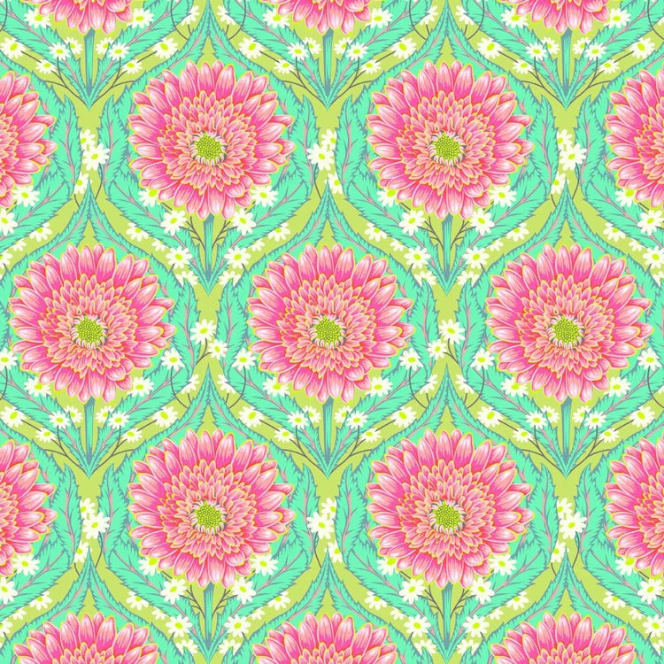 Tula Pink Untamed Daisy and Confused - Moonbeam 1/2 yd