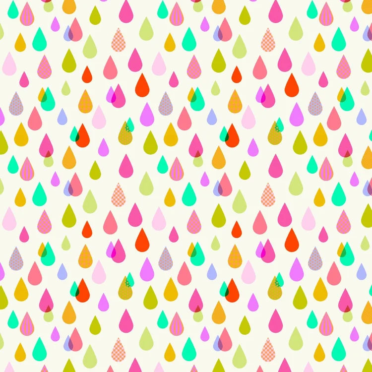 Tula Pink Untamed Rainfall - Lunar 1/2 yd