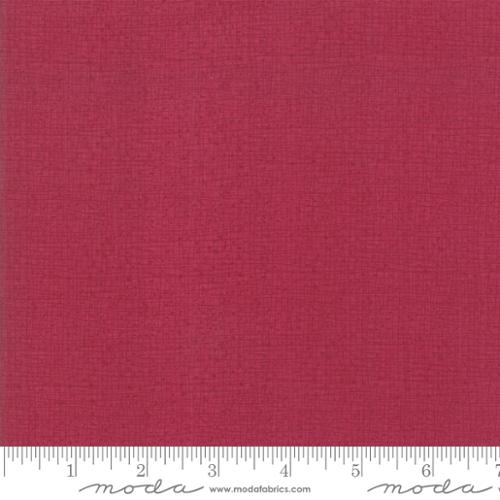 Thatched – Cranberry 1/2 Yard