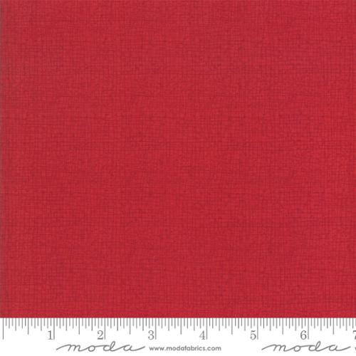 Thatched – Scarlet 1/2 Yard