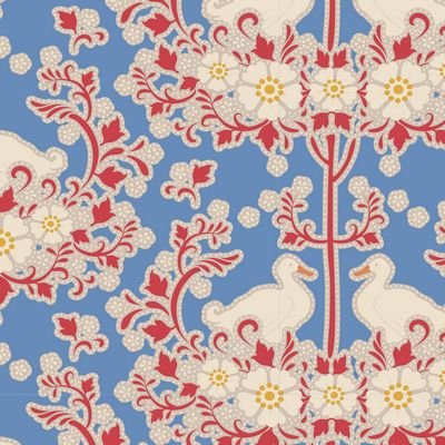 Tilda Jubilee – Duck Nest Blue 1/2 Yard