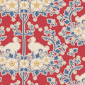 Tilda Jubilee – Duck Nest Red 1/2 Yard