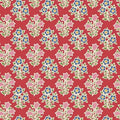 Tilda Jubilee – Farm Flowers Red 1/2 Yard