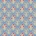 Tilda Jubilee – Farm Flowers Light Blue 1/2 Yard