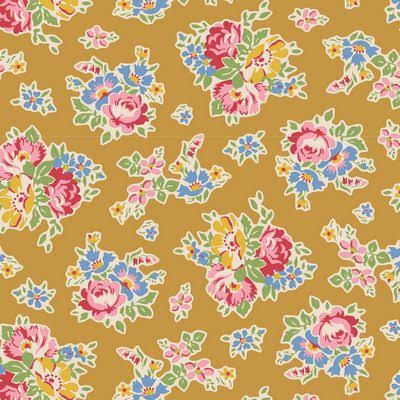 Tilda Jubilee – Sue Mustard 1/2 Yard