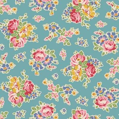 Tilda Jubilee – Sue Teal 1/2 Yard