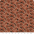 Benartex Touchdown - Footballs Leather/Black 1/2 yd