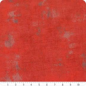 Grunge – Scarlet 1/2 Yard