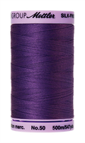 Mettler Silk-Finish Cotton Thread 50wt 500M – Iris Blue