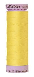 Mettler Silk-Finish Cotton Thread 50wt 150M – Lemon Zest