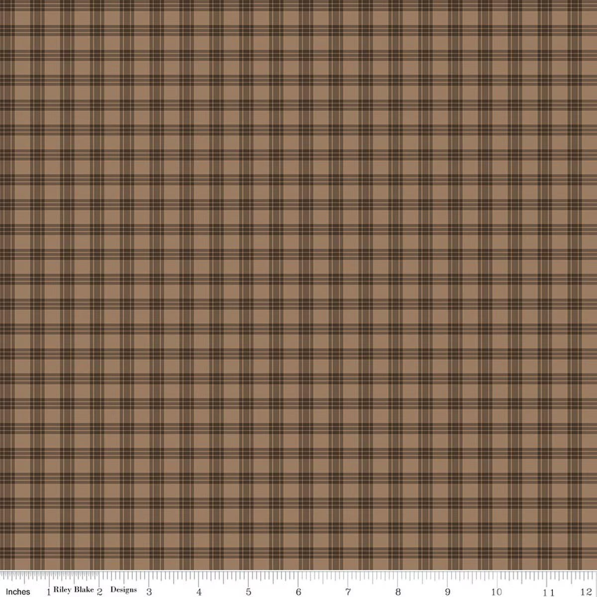 Whispering Pines 1/2 Yard – Plaid Brown