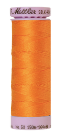 Mettler Silk-Finish Cotton Thread 50wt 150M – Pumpkin