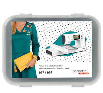 bernette Presser-foot set b77/b79