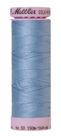 Mettler Silk-Finish Cotton Thread 50wt 150M – Sweet Boy Blue