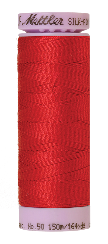 Mettler Silk-Finish Cotton Thread 50wt 150M – Wildfire